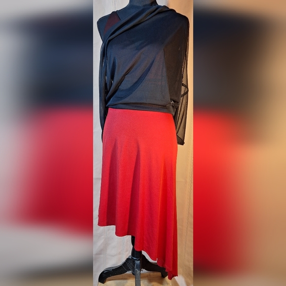 🥀Vintage Y2K CITY TRIANGLES  Asymmetrical Dress - Picture 5 of 8